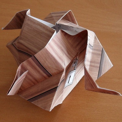 Origami Wrfel--2